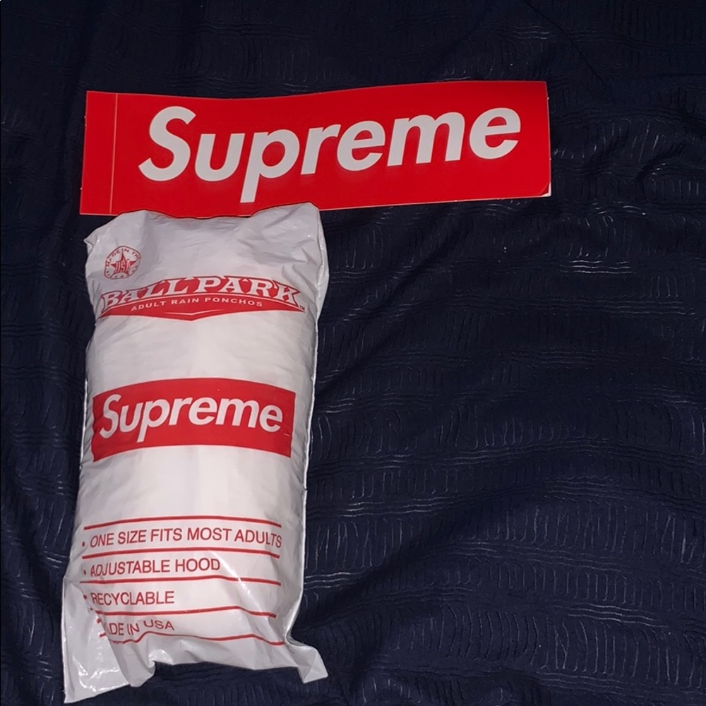 Supreme poncho